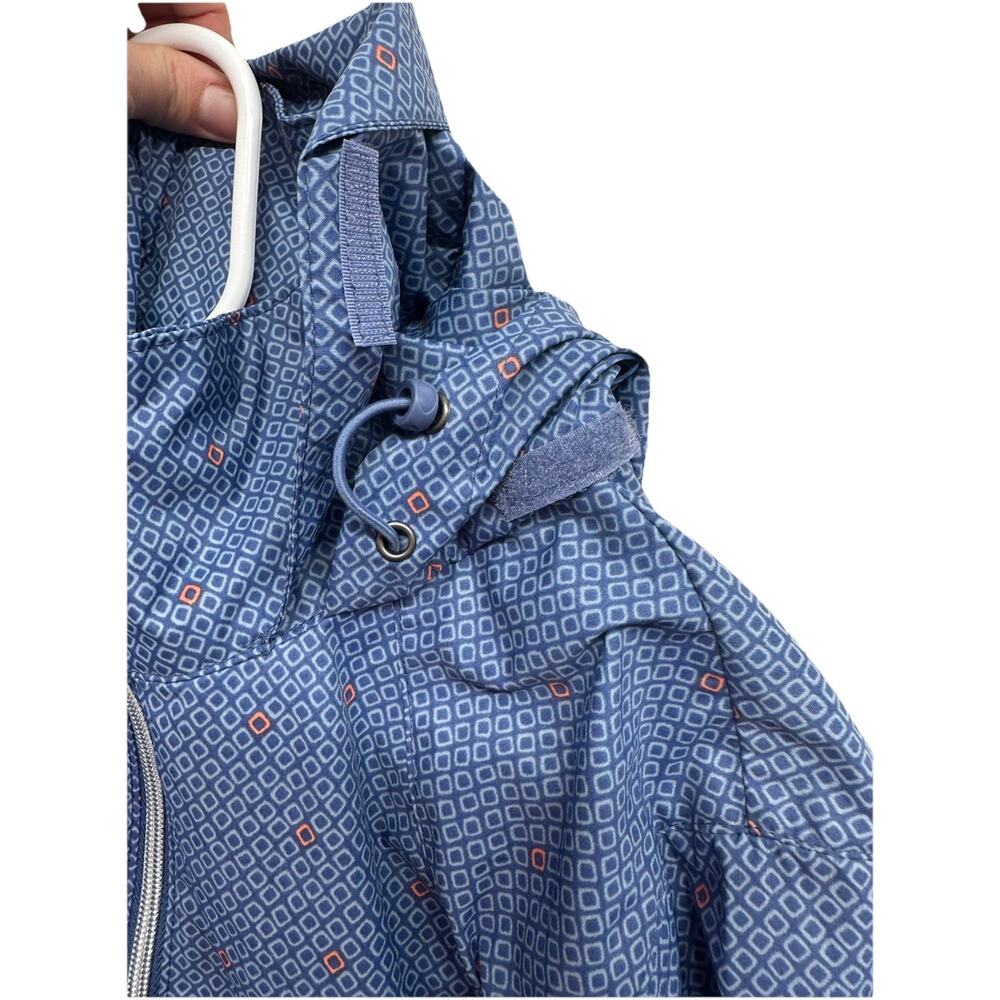 Columbia Sportswear Womens Running Jacket Size S Blue Full Zip Tuck Away Hood - Picture 11 of 12